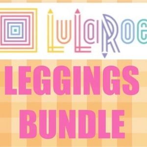 LuLaRoe legging bundle! 5 pairs!